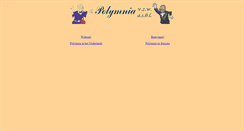 Desktop Screenshot of polymnia.be