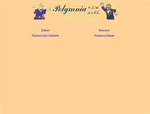 Tablet Screenshot of polymnia.be